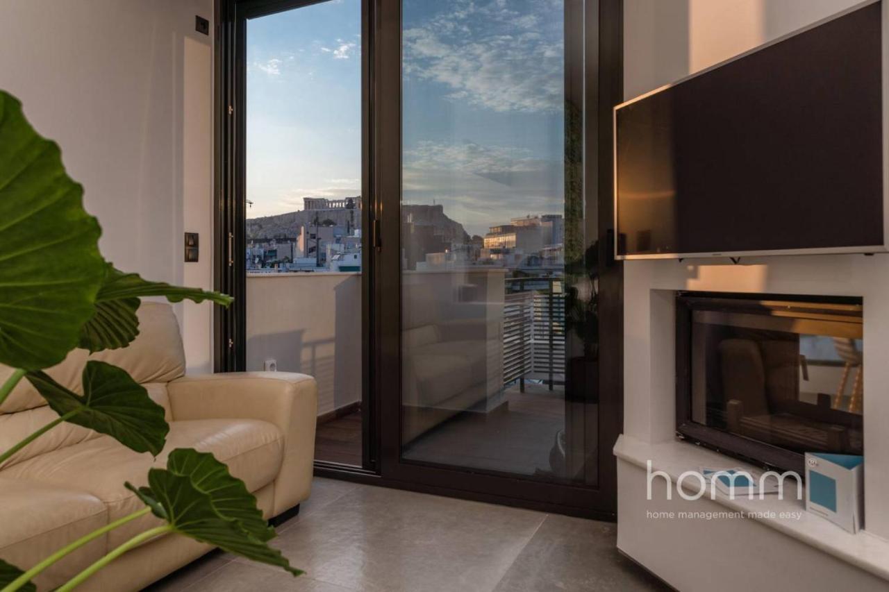 59M² Homm Loft- Penthouse With Acropolis View,2Ppl Apartment Атина Екстериор снимка