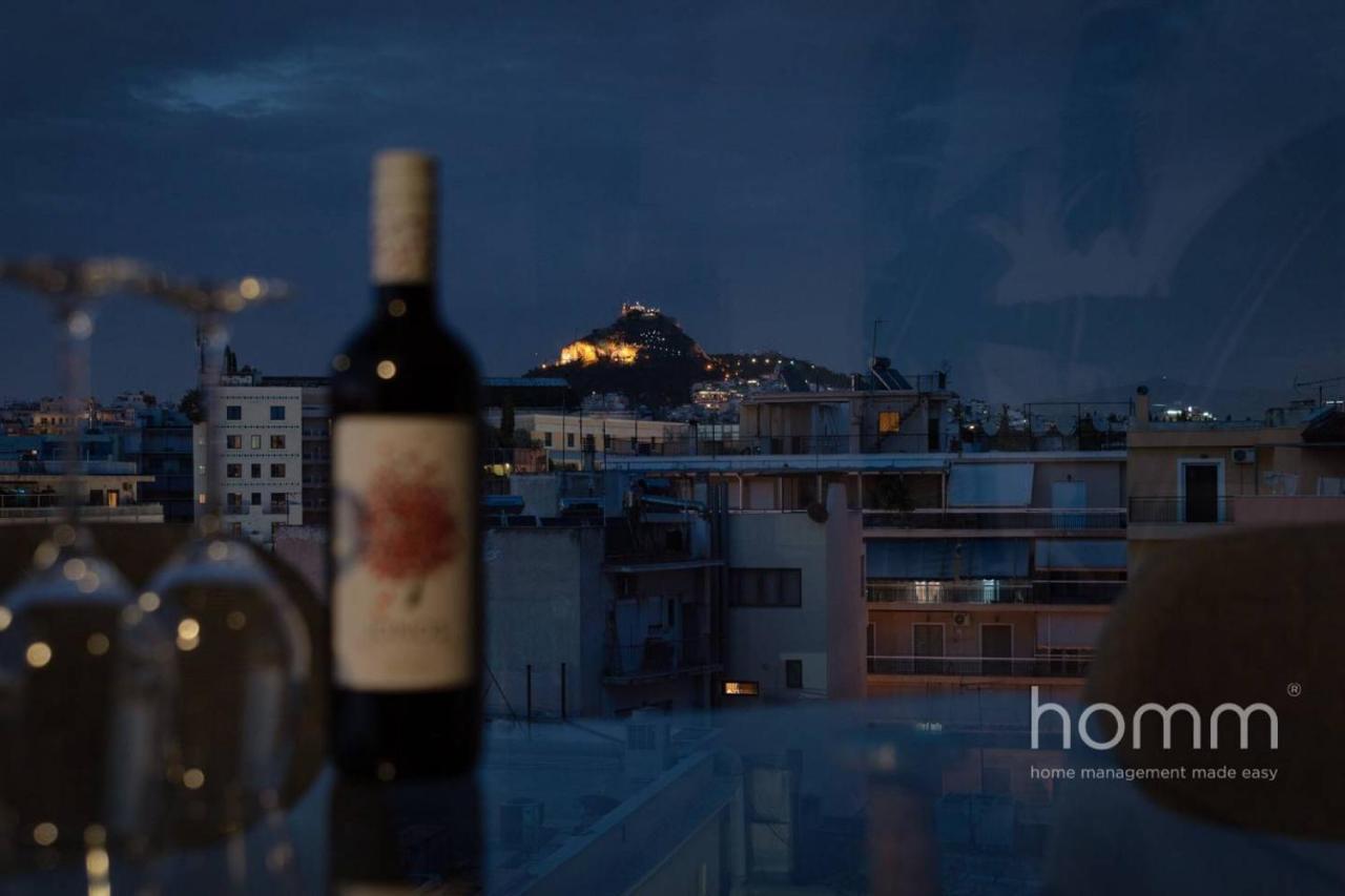 59M² Homm Loft- Penthouse With Acropolis View,2Ppl Apartment Атина Екстериор снимка