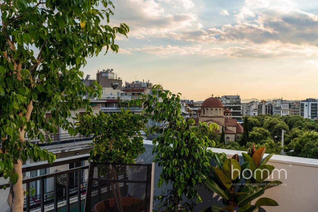 59M² Homm Loft- Penthouse With Acropolis View,2Ppl Apartment Атина Екстериор снимка