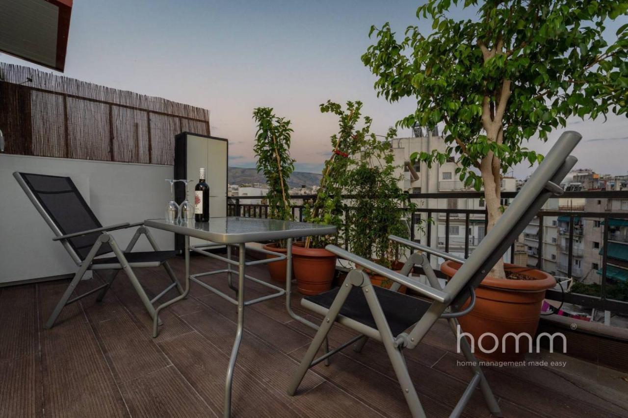 59M² Homm Loft- Penthouse With Acropolis View,2Ppl Apartment Атина Екстериор снимка
